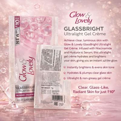 GLOW LOVELY GLASS BRIGHT ULTRA LIGHT GEL CREAM